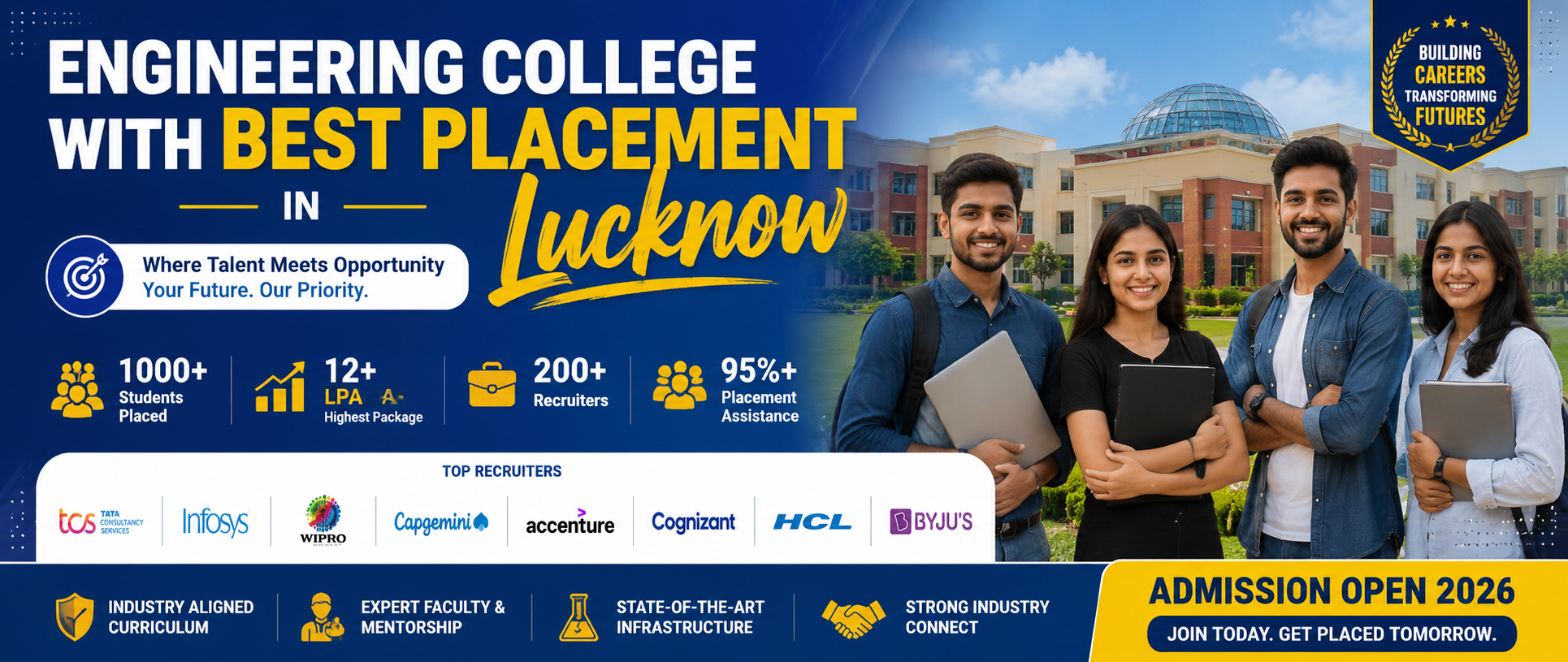 Engineering College with Best Placement in Lucknow: What Students Should Really Look For in 2026