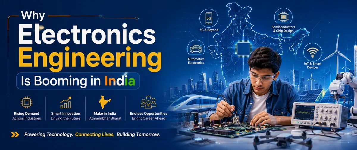 Why Electronics Engineering Is Booming in India: AI, Semiconductor & EV Career Opportunities